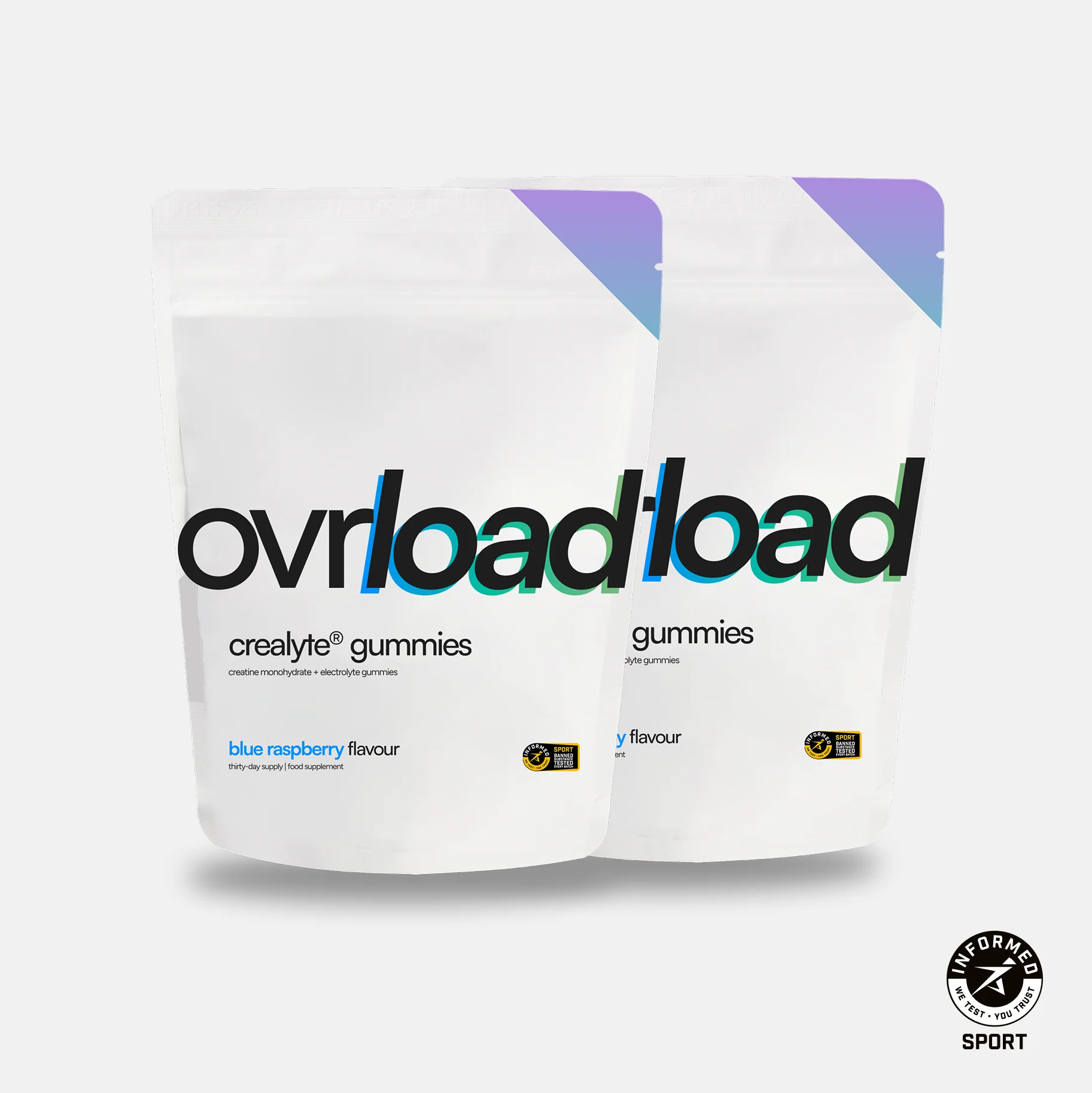 ovrload crealyte® gummies - extra 2 bags